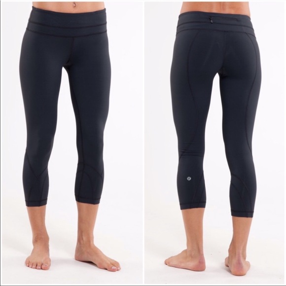 lululemon athletica Pants - Lululemon Inspire Crop Legging Black 6